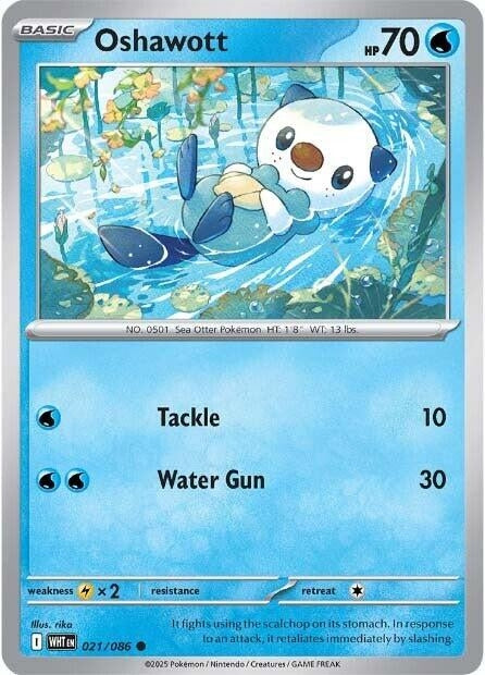 Oshawott (021/086) (WHT)