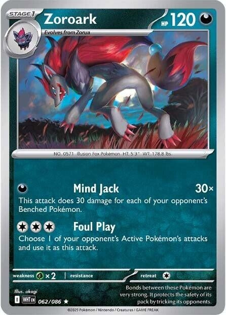 Zoroark (062/086) (WHT)