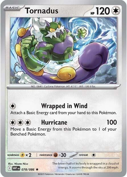 Tornadus (078/086) (WHT)
