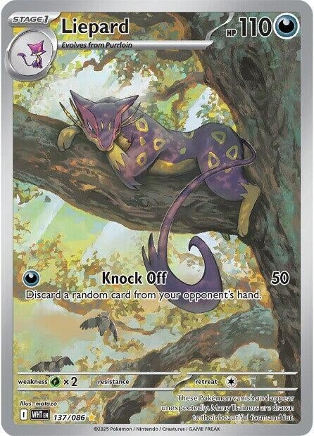 Liepard (137/086) (WHT)