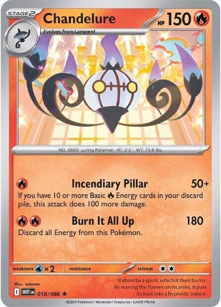 Chandelure (018/086) (WHT)