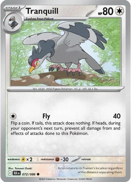 Tranquill (072/086) (BLK)