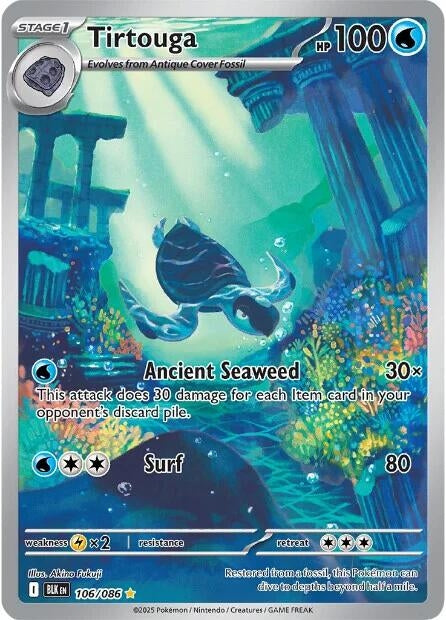 Tirtouga (106/086) (SV: Black Bolt) (BLK)