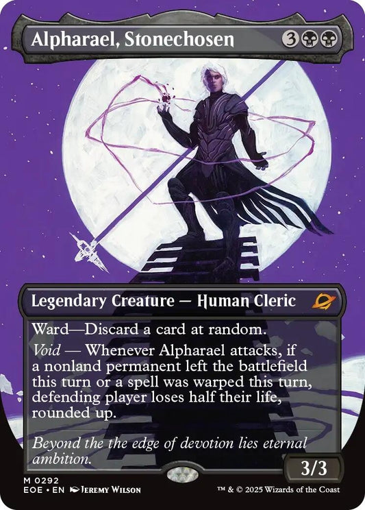Alpharael, Stonechosen (Borderless) (292) (Edge of Eternities) (EOE)