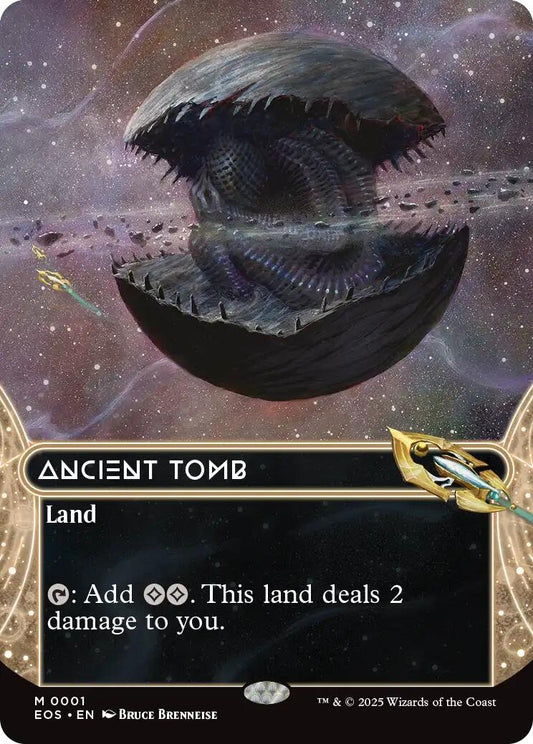 Ancient Tomb (0001) (Borderless) (1) (Edge of Eternities: Stellar Sights) (EOS)