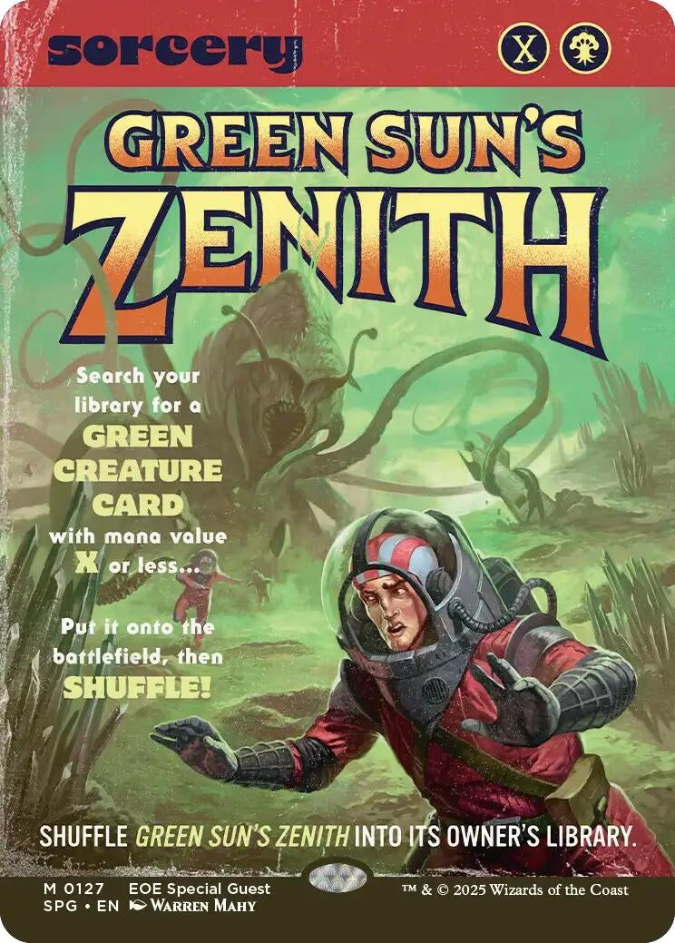 Green Sun's Zenith (Showcase) (127) (SPG)