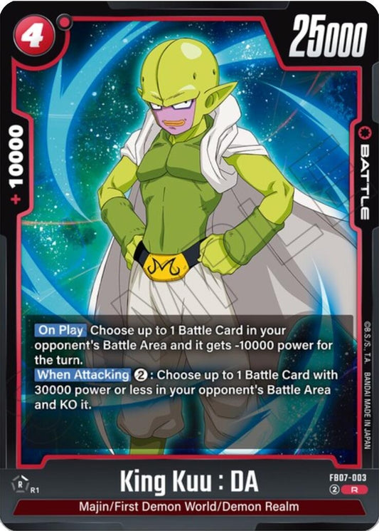 King Kuu : DA (FB07-003) (Wish For Shenron) (FB07)