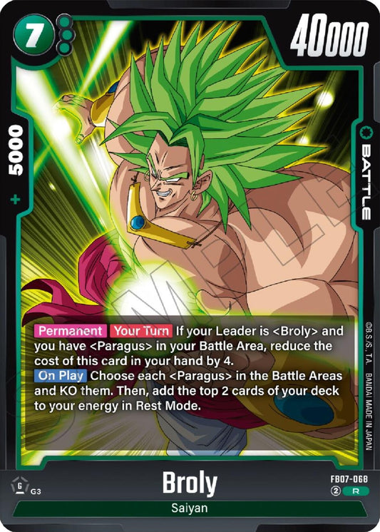 Broly (FB07-068) (Wish For Shenron) (FB07)