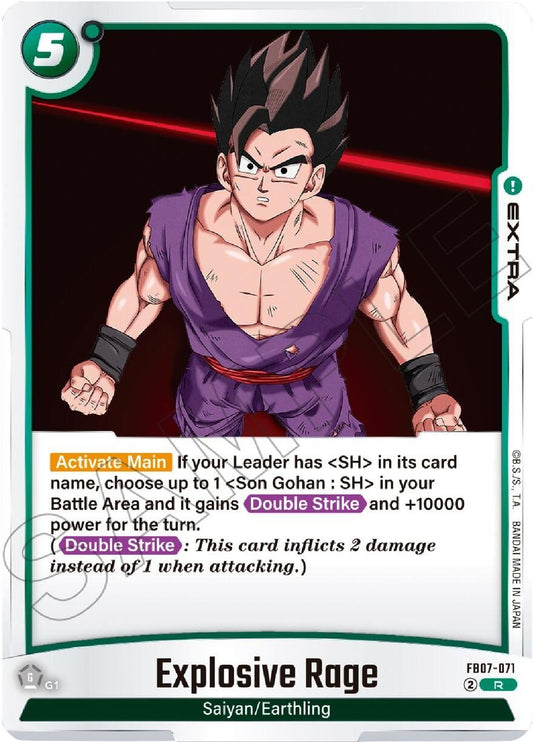 Explosive Rage (FB07-071) (Wish For Shenron) (FB07)