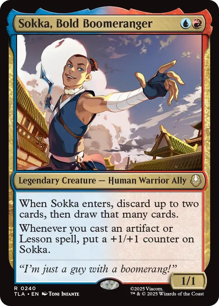 Sokka, Bold Boomeranger (240) (TLA)
