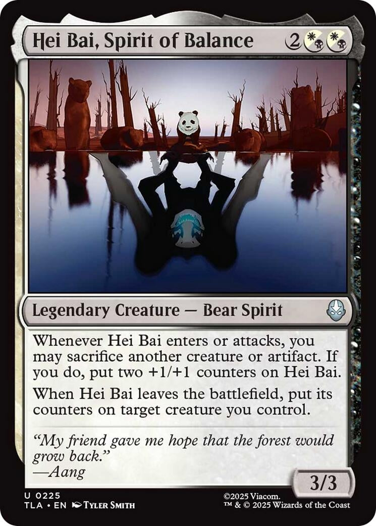 Hei Bai, Spirit of Balance (225) (TLA)