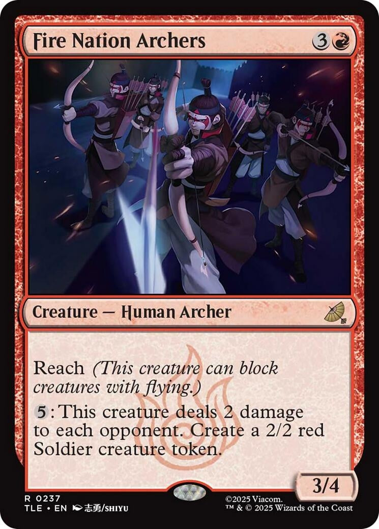 Fire Nation Archers (237) (TLE)