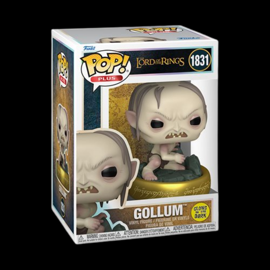 The Lord of the Rings Gollum Glow-in-the-Dark Funko Pop! Vinyl Figure Plus #1831