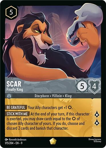 Scar - Finally King (175/204) (Fabled) (9)