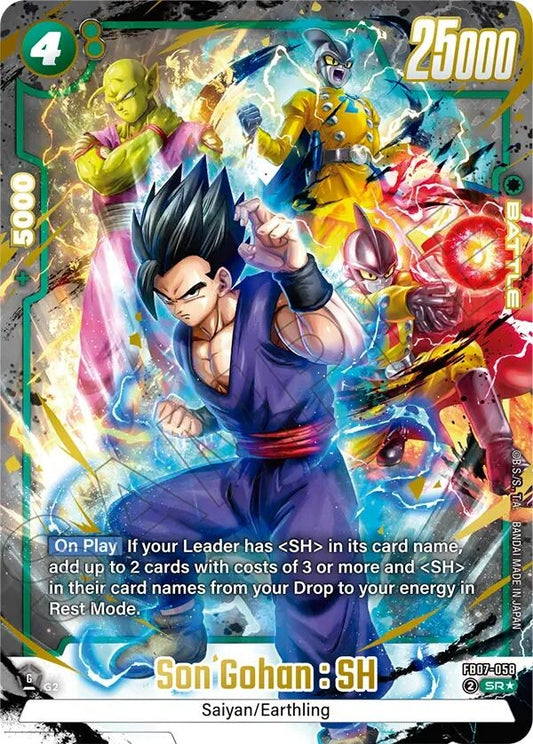 Son Gohan : SH - FB07-058 (Alternate Art) (FB07-058) (FB07)