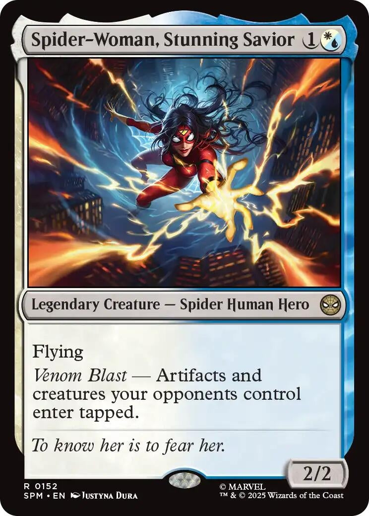 Spider-Woman, Stunning Savior (152) (Marvel's Spider-Man) (SPM)
