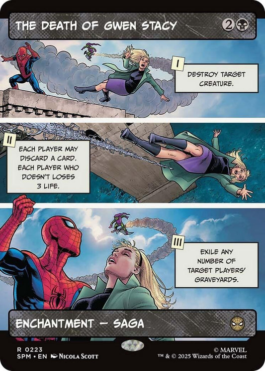 The Death of Gwen Stacy (Borderless) (223) (Marvel's Spider-Man) (SPM)