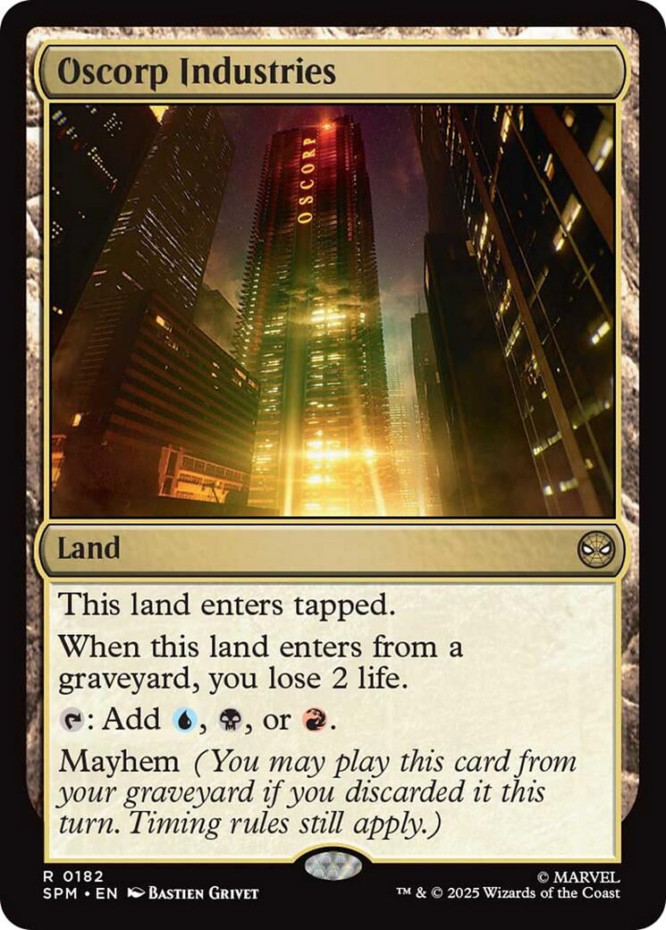 Oscorp Industries (182) (Marvel's Spider-Man) (SPM)