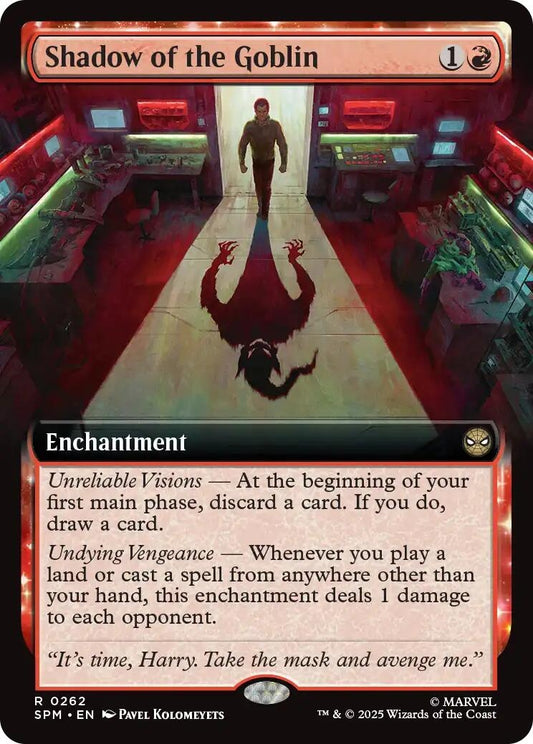 Shadow of the Goblin (Extended Art) (262) (Marvel's Spider-Man) (SPM)