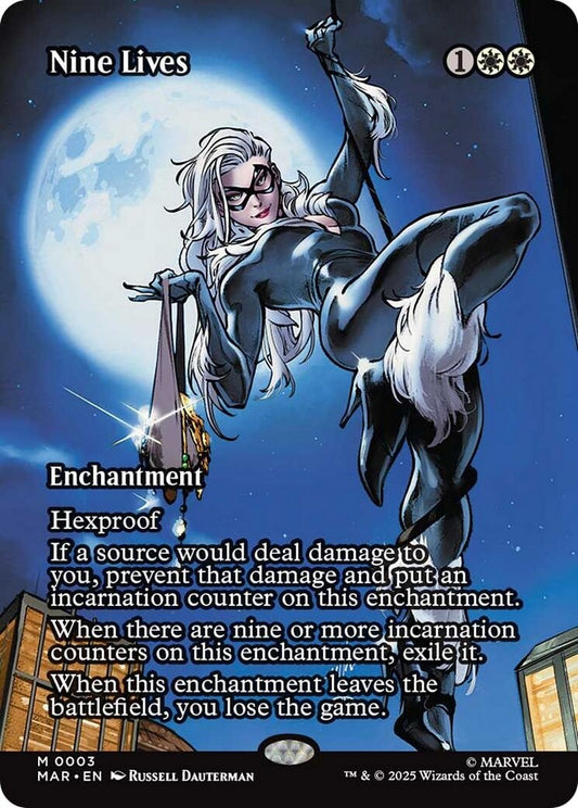 Nine Lives (Borderless) (3) (Marvel Universe Eternal-Legal) (MAR)