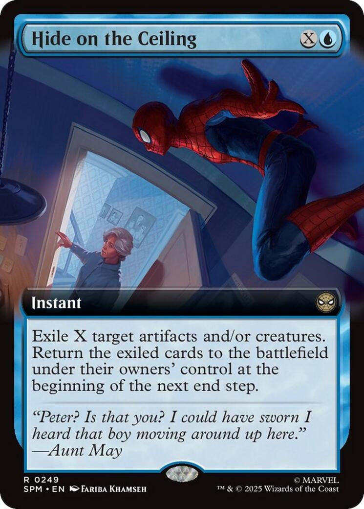 Hide on the Ceiling (Extended Art) (249) (Marvel's Spider-Man) (SPM)