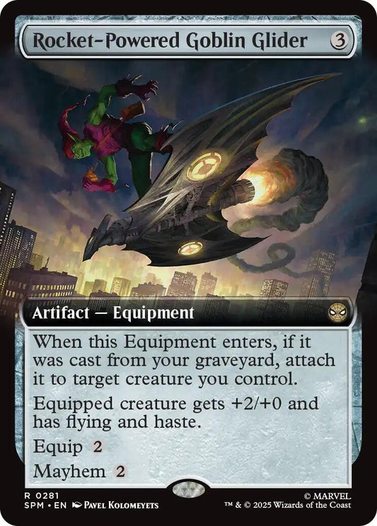 Rocket-Powered Goblin Glider (Extended Art) (281) (Marvel's Spider-Man) (SPM)