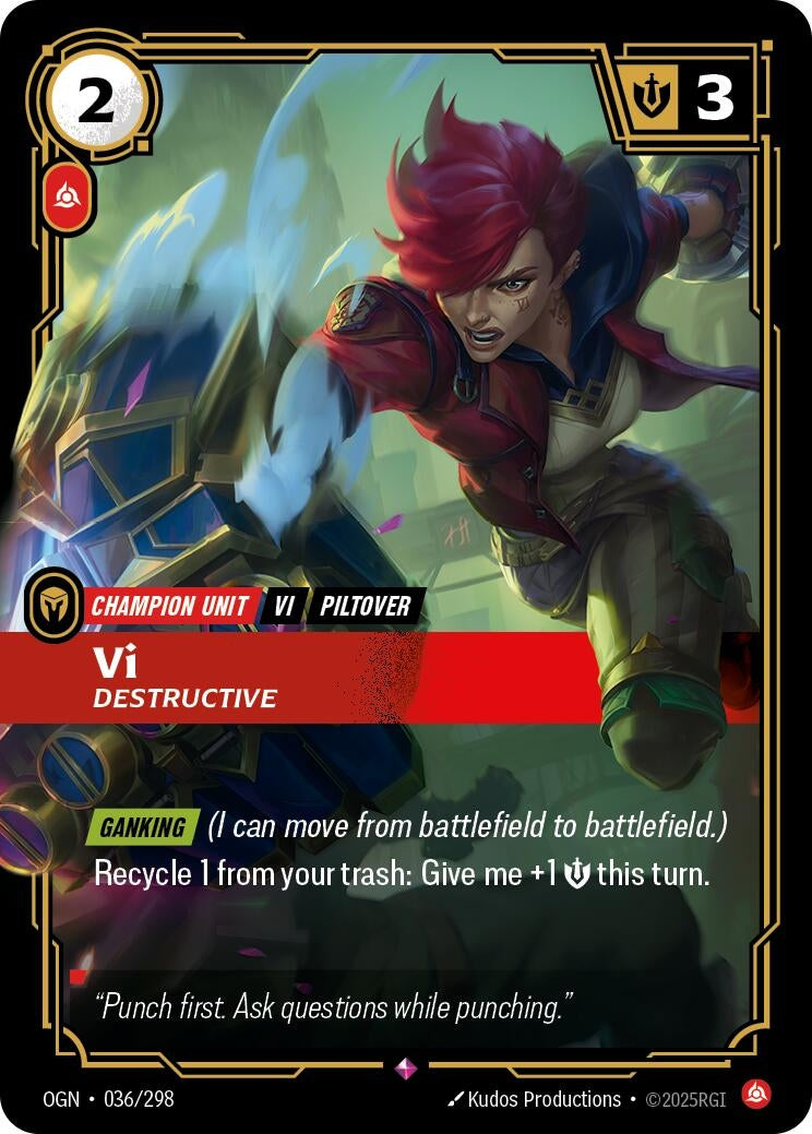 Vi, Destructive (036/298) (OGN)