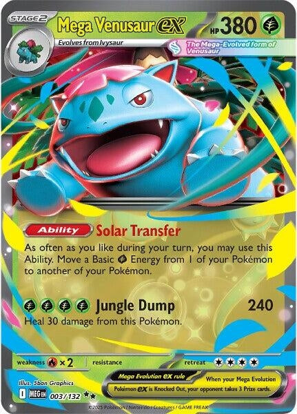 Mega Venusaur ex (003/132) (MEG)