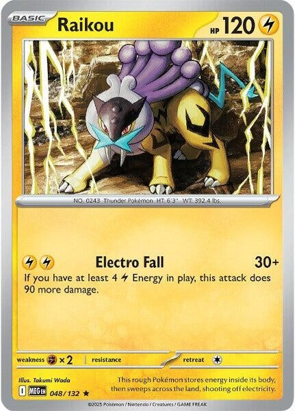 Raikou (048/132) (MEG)