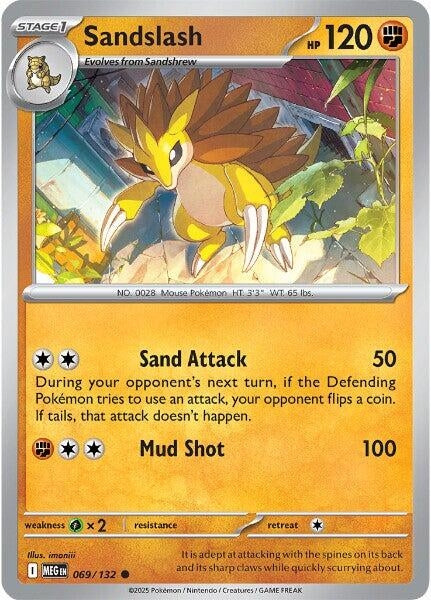 Sandslash (069/132) (MEG)