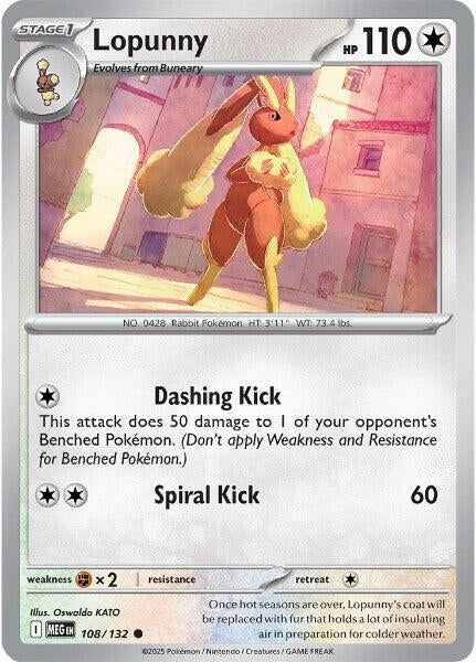 Lopunny (108/132) (MEG)