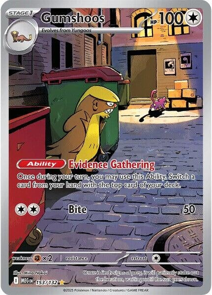 Gumshoos (153/132) (ME01: Mega Evolution) (MEG)