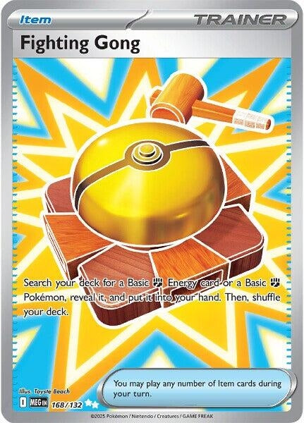 Fighting Gong (168/132) (ME01: Mega Evolution) (MEG)
