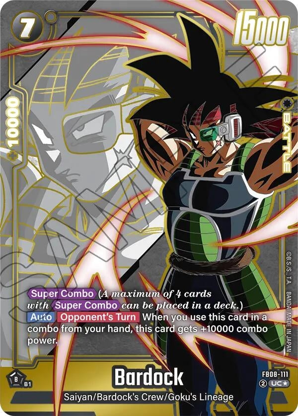Bardock - FB08-111 (Alternate Art) (FB08-111) (FB08)