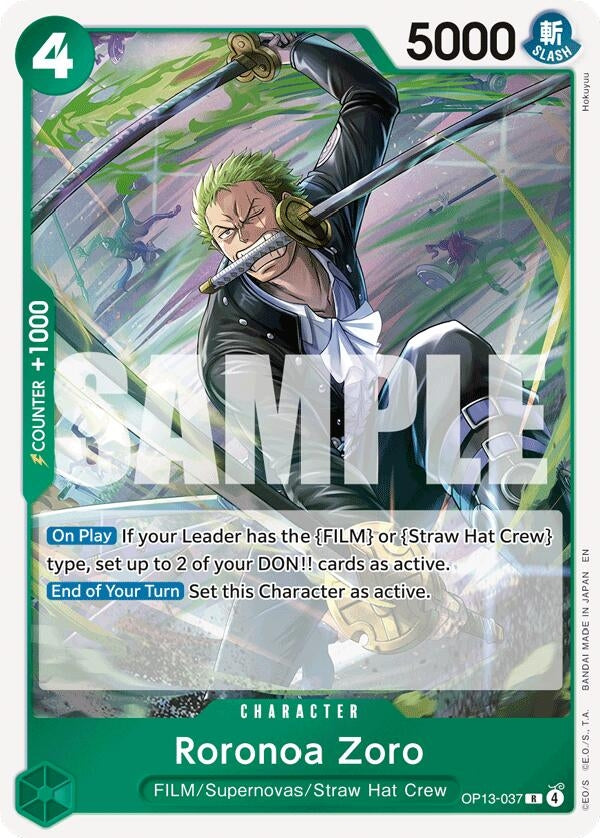 Roronoa Zoro (OP13-037) (OP13)
