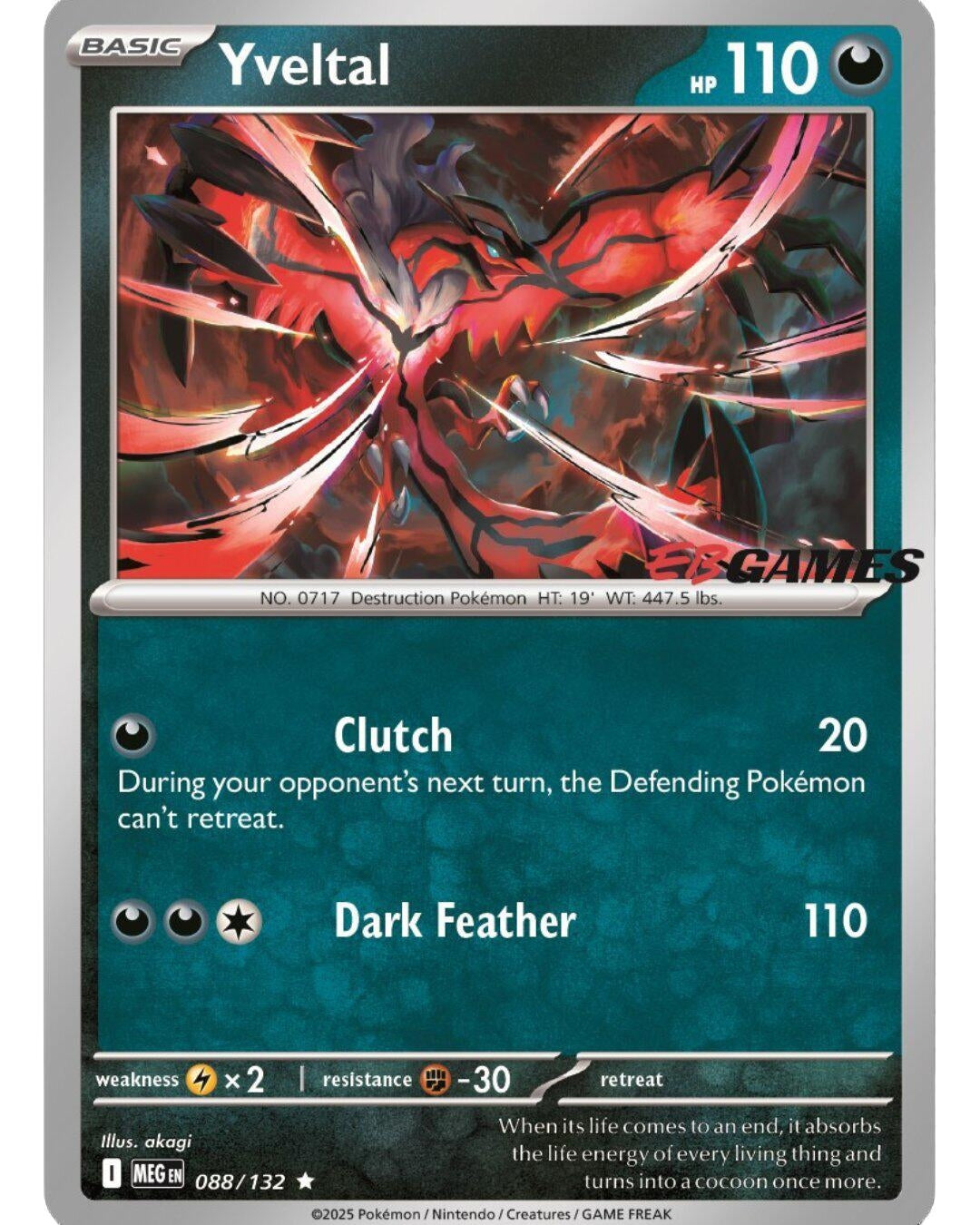 Yveltal (EB Games) (088/132) (MCAP)