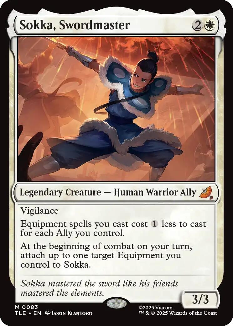 Sokka, Swordmaster (83) (TLE)