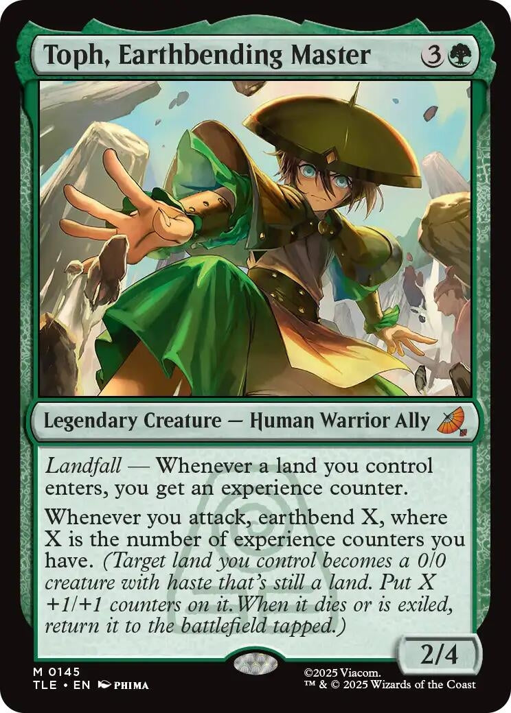 Toph, Earthbending Master (145) (TLE)
