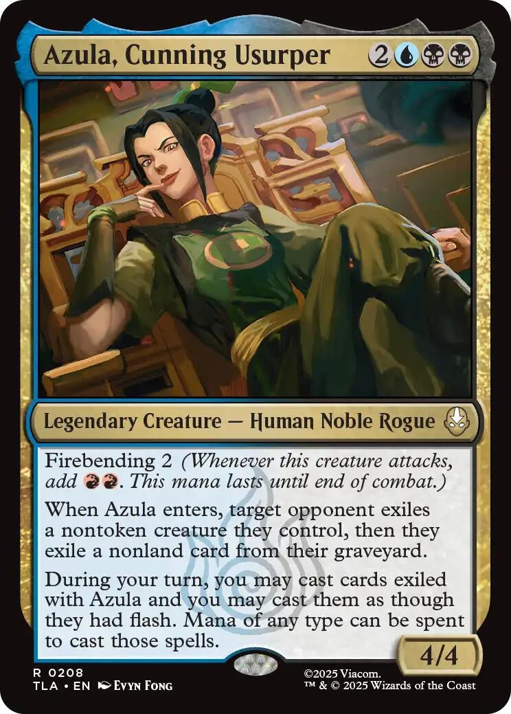 Azula, Cunning Usurper (208) (TLA)