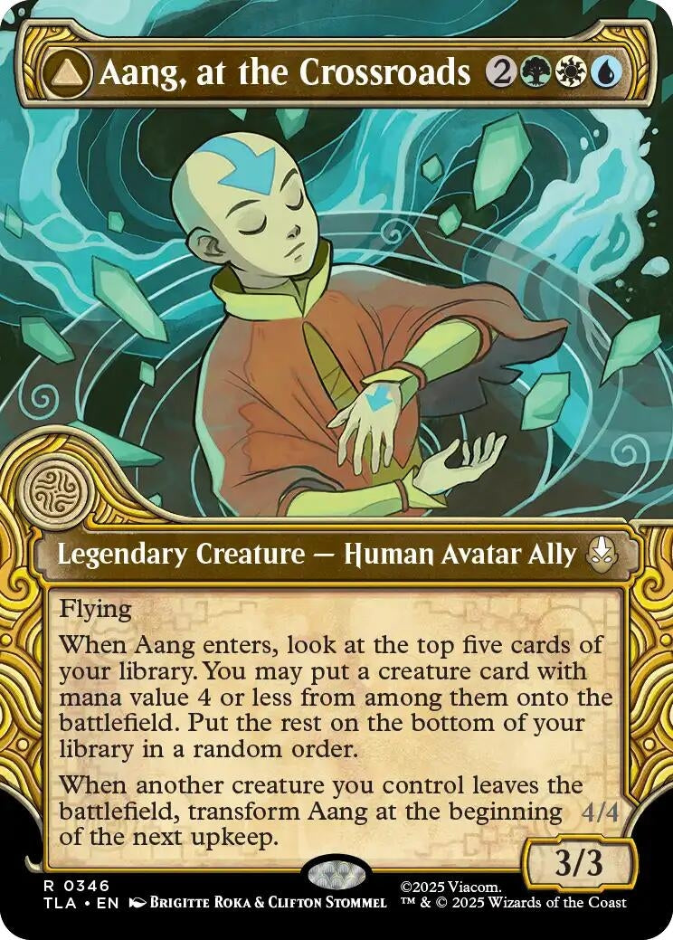Aang, at the Crossroads (Showcase) (346) (TLA)