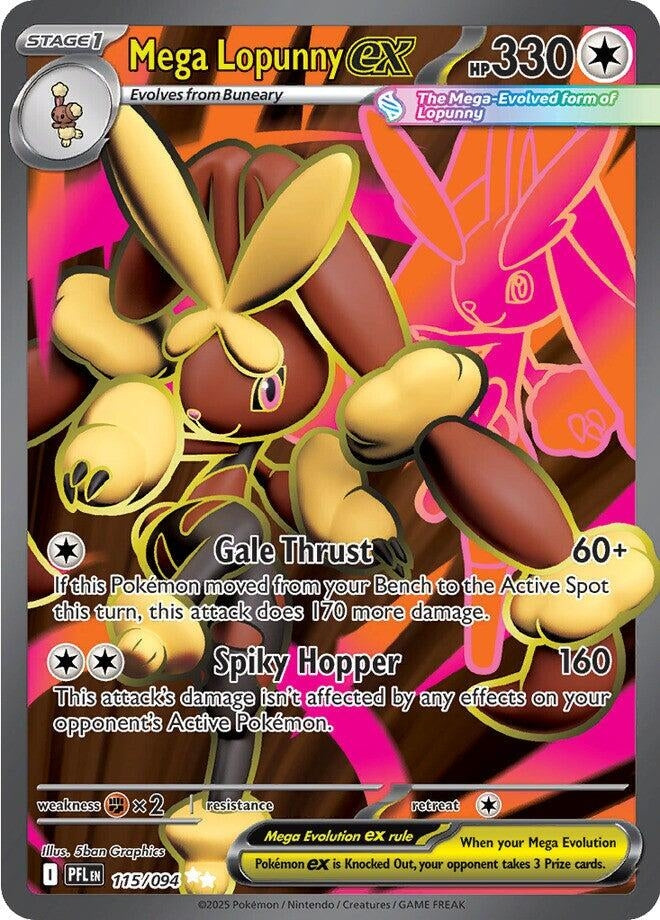 Mega Lopunny ex (115/094) (PFL)
