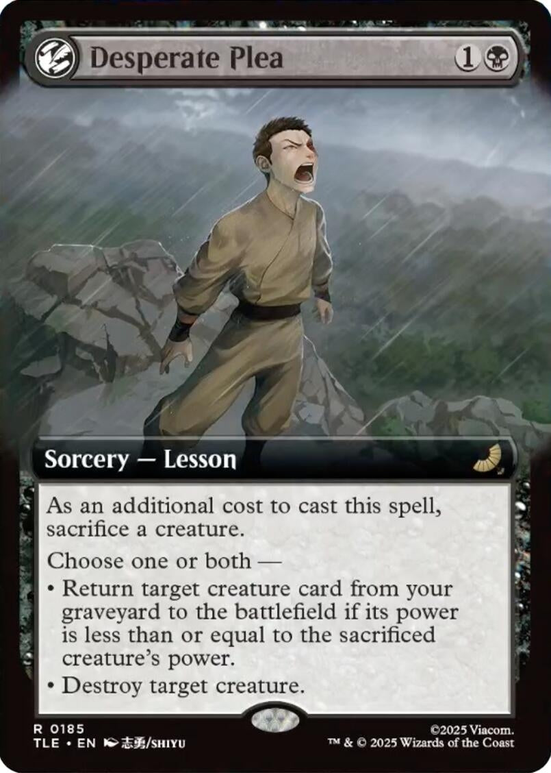 Desperate Plea (Extended Art) (185) (TLE)