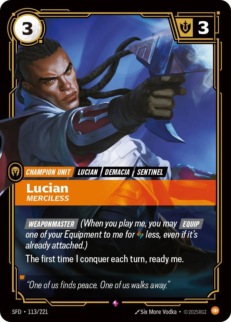 Lucian - Merciless (113/221) (SPF)