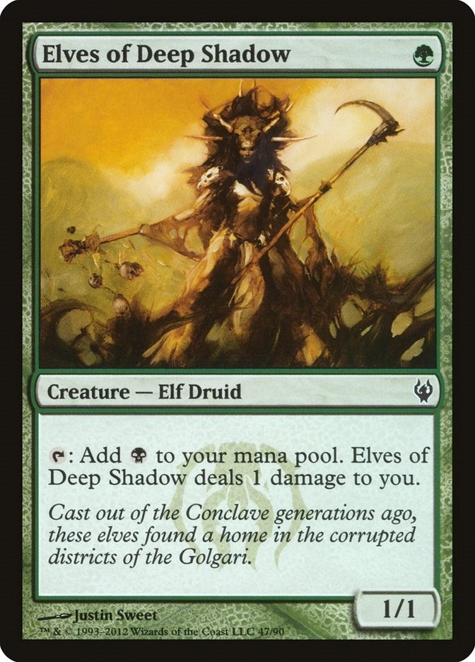 Elves of Deep Shadow (47) (DDJ)