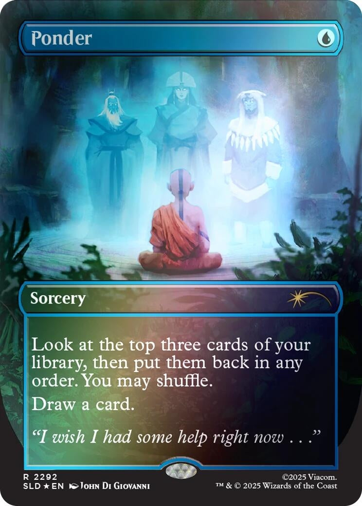 Ponder (2292) (Rainbow Foil) (2292) (SLD)