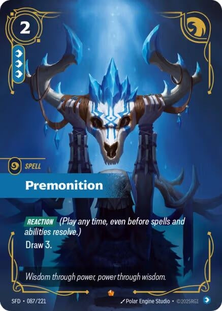 Premonition (087/221) (SPF)