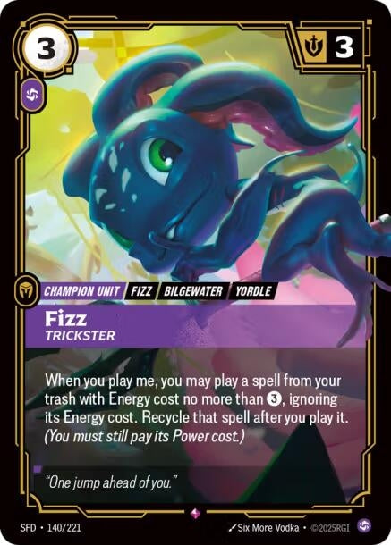 Fizz, Trickster (140/221) (SFD)
