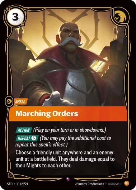 Marching Orders (114/221) (SPF)