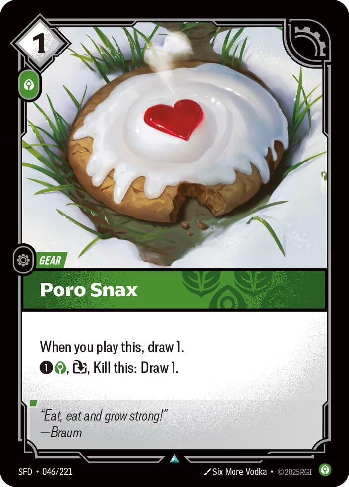 Poro Snax (046/221) (SFD)