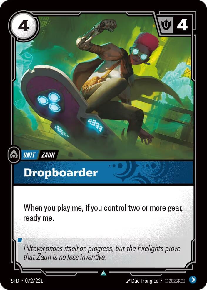Dropboarder (072/221) (SFD)